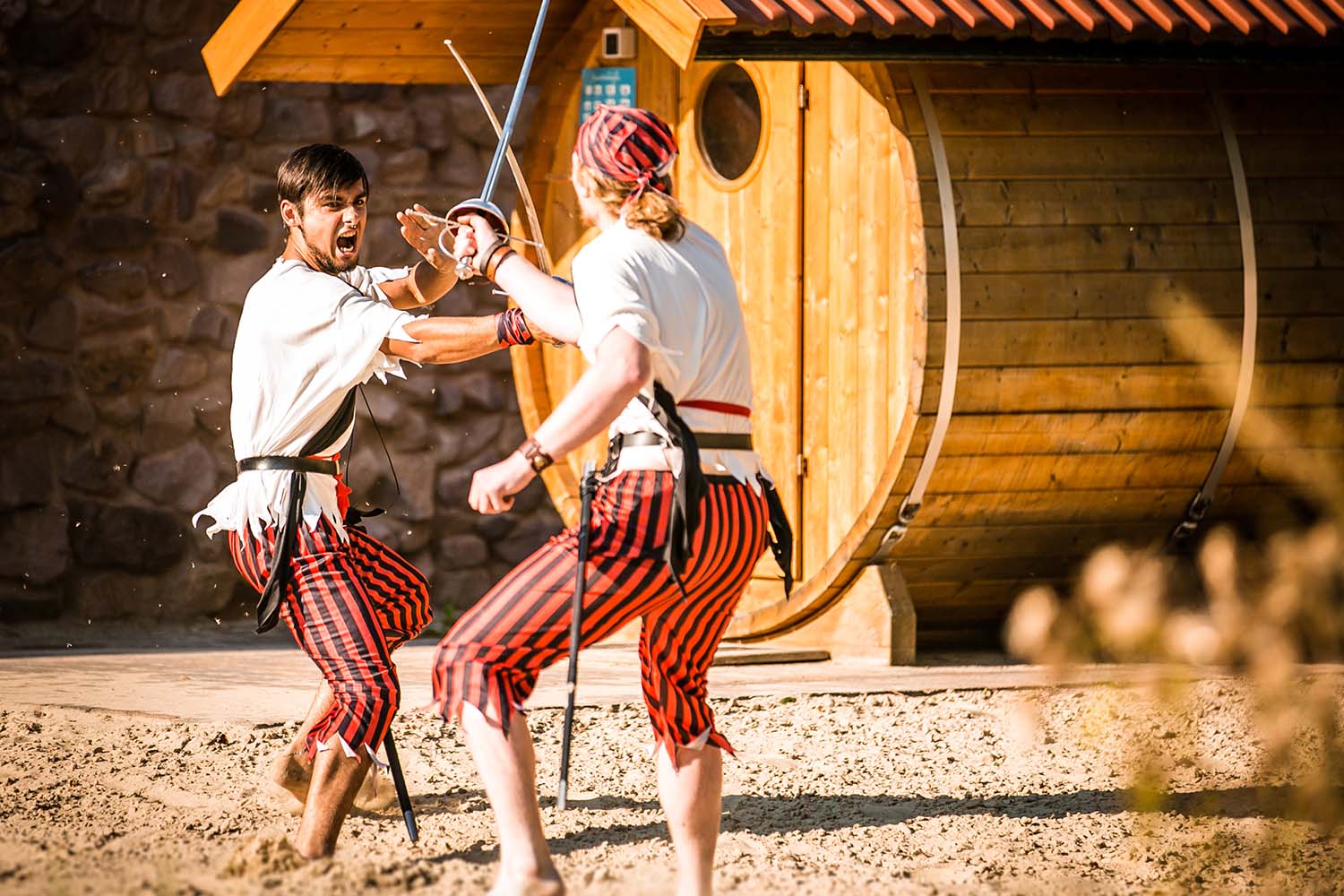 Degenfechten Piratenhochzeit im Beverland